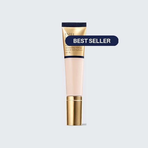 Photos - Foundation & Concealer Estee Lauder Futurist Hydra Rescue Moisturizing Makeup SPF 45 - Breathable, Lightweight Foundation In Colour: 5W1 Bronze, Size: 35ml SKU1